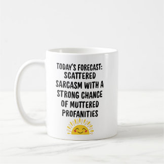 Sarcastische koffiemok: een humoristische dagelijk koffiemok