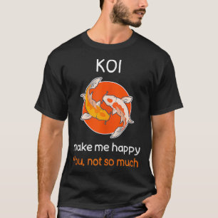 Sarcastische Koi Vis Grappig Koi Vis Quote Koi Lie T-shirt