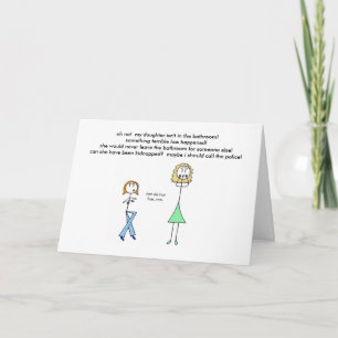 Sarcastische mama kaart