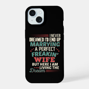 Sarcastische Perfecte Verdomde Vrouw Echtgenoot Hu iPhone 15 Hoesje
