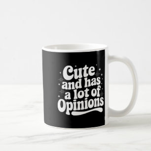 Sarcastische quote die schattig zegt & ui heeft Me Koffiemok