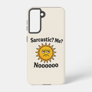 Sarcastische Shunshine telefoonhoesje Samsung Galaxy Hoesje