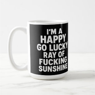 Sarcastische Zonnestraal Quote - Grappige Attitude Koffiemok