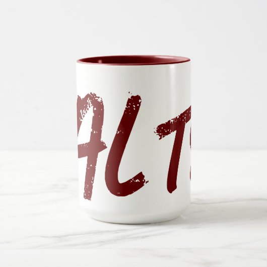 Sarcastische zoute tranen mok (Midden)