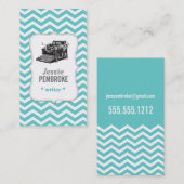 Sarcelle d'hiver de carte de visite de machine à (Devant / Derrière)