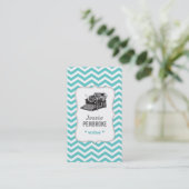 Sarcelle d'hiver de carte de visite de machine à (Debout devant)