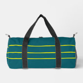 Sarcelle profonde avec pochette jaune (Recto)