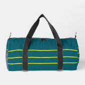 Sarcelle profonde avec pochette jaune (Verso)