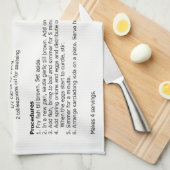 Sarciadong Isda Recipe Theedoek (Quarter Fold)