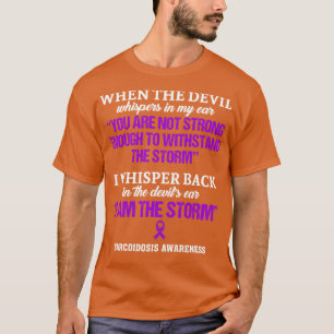 Sarcoïdose bewustzijn Ik ben het Storm in deze fam T-shirt