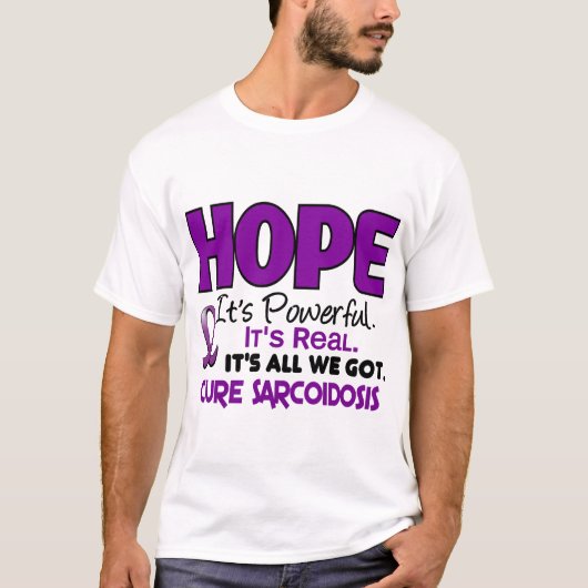 Sarcoïdose HOPE 1 T-shirt (Voorkant)