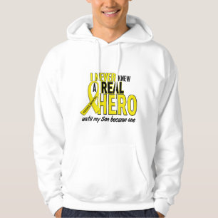 Sarcoma NEVER KNEW A HERO 2 Son Hoodie