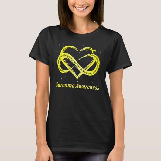 Sarcoma Warrior T-shirt (Voorkant)