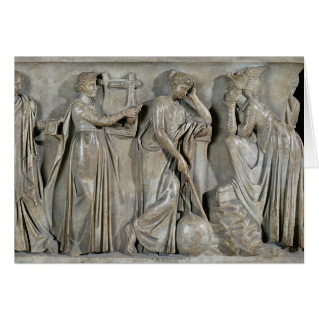Sarcophage des Muses (Devant horizontal)