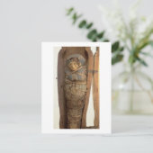Sarcophagus en gemummificeerd lichaam van Psametik Briefkaart (Staand voorkant)