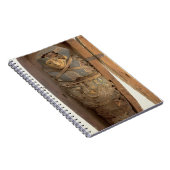 Sarcophagus en gemummificeerd lichaam van Psametik Notitieboek (Rechterzijde)