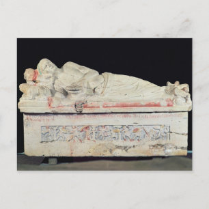Sarcophagus, Etruscan Briefkaart