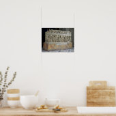 Sarcophagus met fries van de negen muizen poster (Keuken)