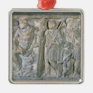 Sarcophagus Metalen Ornament