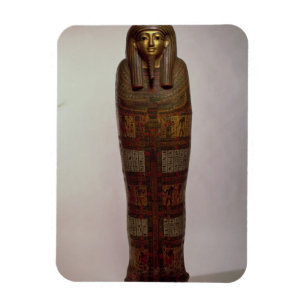 Sarcophagus of Nehemes Mentou, priester van Amon,  Magneet