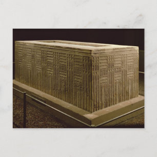 Sarcophagus uit Abu Roach (kalksteen) (zie ook 3) Briefkaart