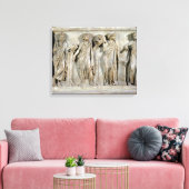 Sarcophagus van de Muses 2 Canvas Afdruk (Insitu (Woonkamer))