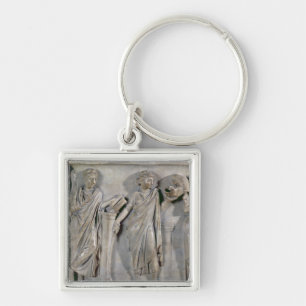 Sarcophagus van de Muses, detail van Clio & Sleutelhanger