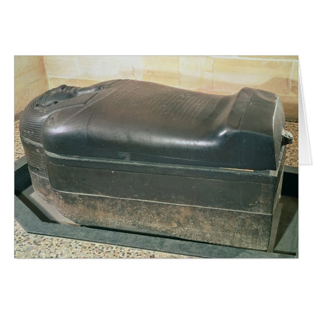 Sarcophagus van Eshmunazar, koning van Sidon (Voorkant Horizontaal)
