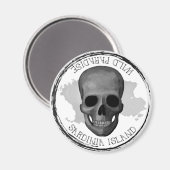 Sardaigne, Paradis sauvage - aimant crânien (Recto/Verso)