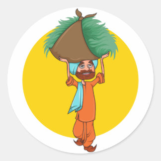 Sardar Ji Ronde Sticker