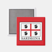 Sardegna Magneet (Voorkant / Achterkant)