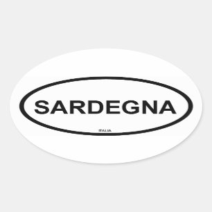 SARDEGNA OVALE STICKER