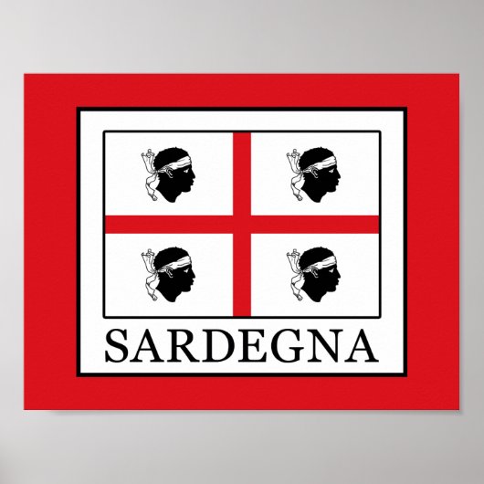 Sardegna Poster (Voorkant)