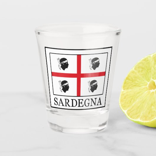Sardegna Shot Glas (Voorkant)