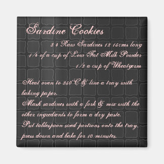 Sardine Cookies Recette Aimant soie