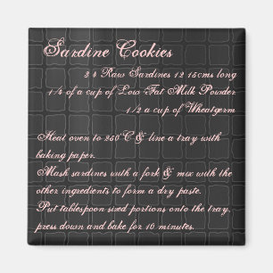 Sardine Cookies Recipe Magnet silk Magneet