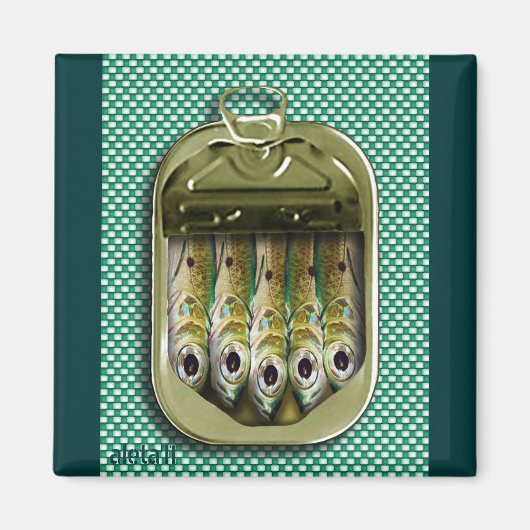 sardine magneet (Voorkant)