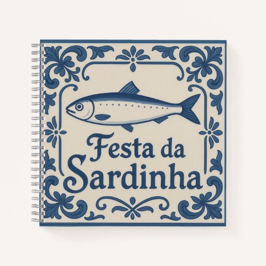 Sardine portugaise - Carnet Spiral (Devant)