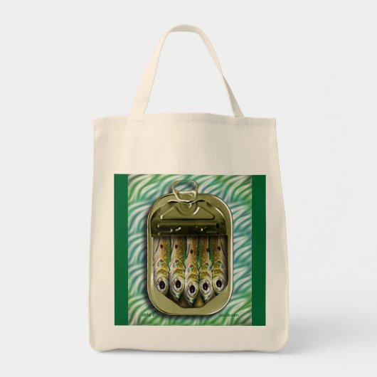 sardine tin zee tote bag (Voorkant)
