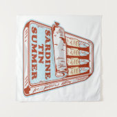Sardine tin zomer wandkleed (Voorkant (horizontaal))