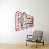 Sardine tin zomer wandkleed (In Situ (horizontaal))