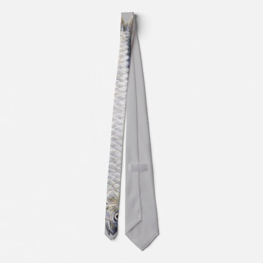 Sardine visharingvangst stropdas (Achterkant)