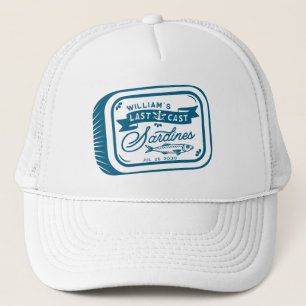 Sardine Vissen Vrijgezellenfeestje Vintage Scheepv Trucker Pet