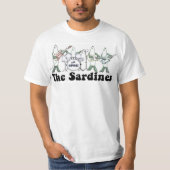 sardineband t-shirt (Voorkant)
