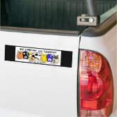sardinekatten bumpersticker (Op Truck)