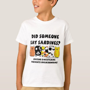 sardinekatten t-shirt