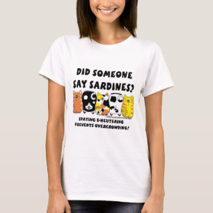 sardinekatten t-shirt