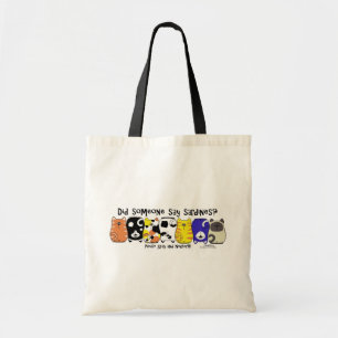 sardinekatten tote bag