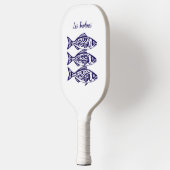 Sardines-Blue Hawaiian Pickleball Paddle (Links)