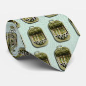 Sardines Blues Stropdas (Opgerold)